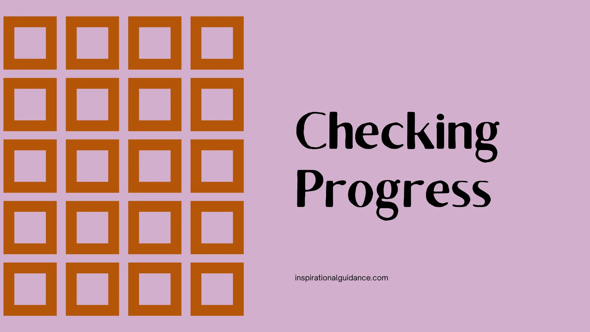Checking Progress and Making Adjustments: How to Stay on Course Without Losing Heart
