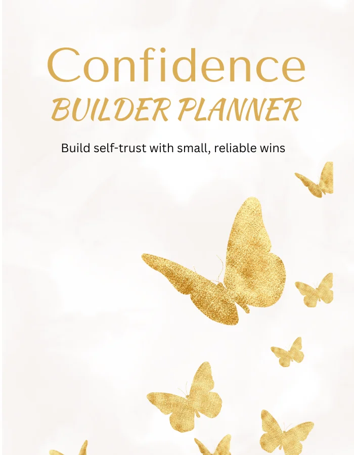 The Self-Confidence Builder Planner for women
