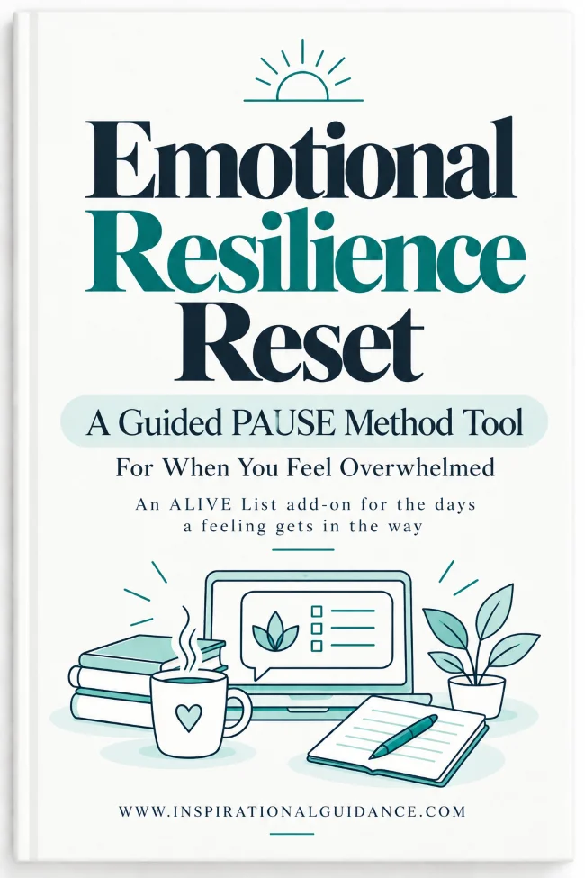Emotional Resilience Reset: A Guided PAUSE Method Tool for When You Feel Overwhelmed